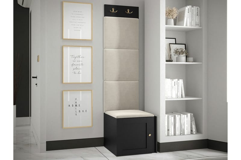 Dunvegan Highboard Black - Oppbevaring - Skap - Oppbevaringsskap