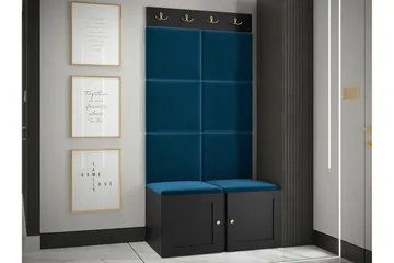 Dunvegan Highboard Black - Oppbevaring - Skap - Oppbevaringsskap