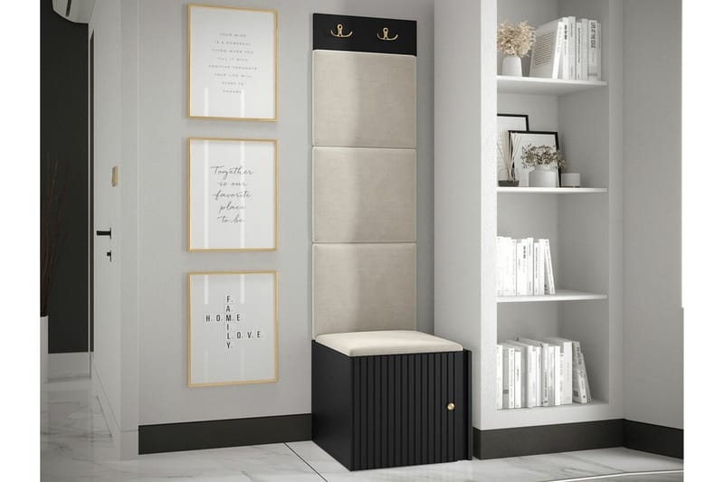 Dunvegan Highboard Black - Oppbevaring - Skap - Oppbevaringsskap