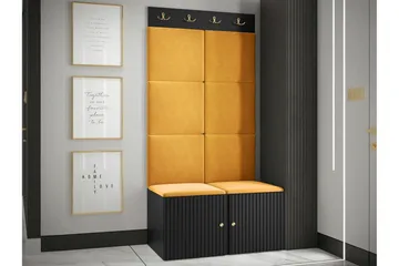 Dunvegan Highboard Black - Oppbevaring - Skap - Oppbevaringsskap