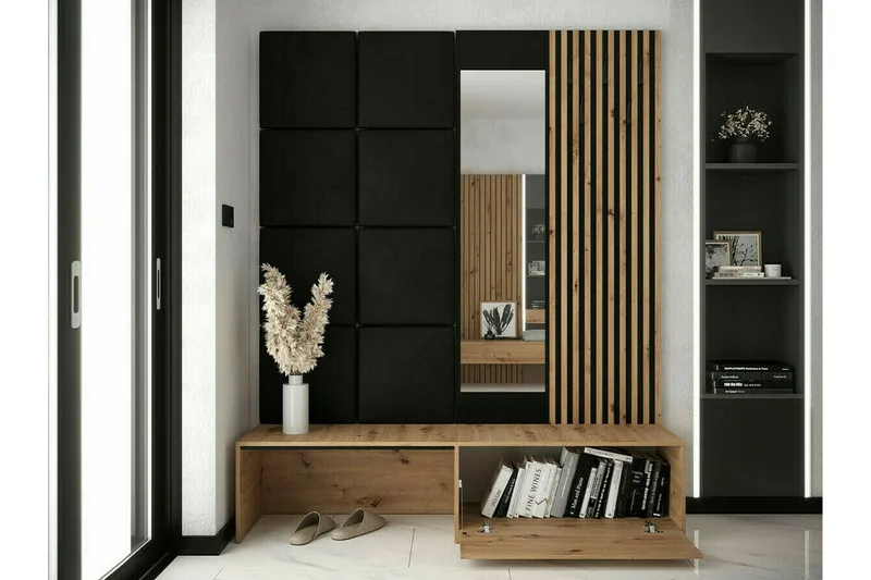 Dunvegan Highboard Black - Oppbevaring - Skap - Oppbevaringsskap