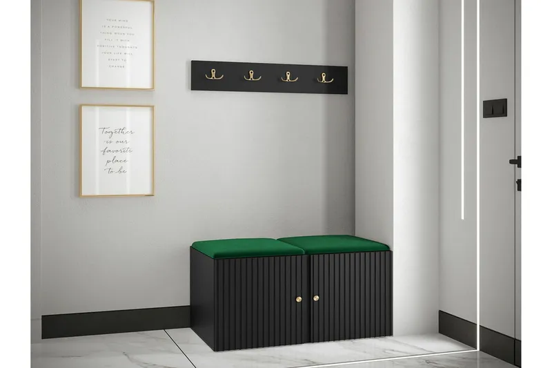 Dunvegan Highboard Black - Oppbevaring - Skap - Oppbevaringsskap