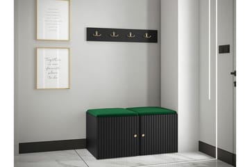 Dunvegan Highboard Black - Oppbevaring - Skap - Oppbevaringsskap