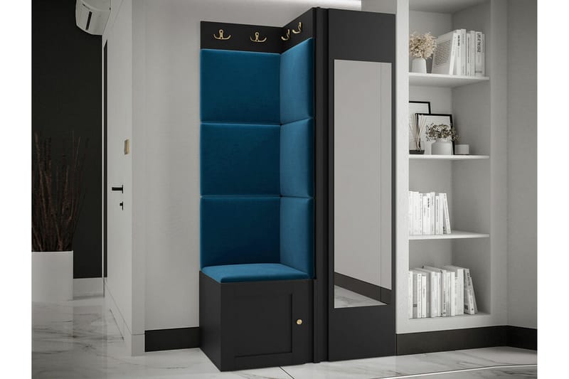 Dunvegan Highboard Black - Oppbevaring - Skap - Oppbevaringsskap