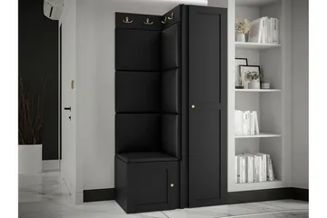 Dunvegan Highboard Black - Oppbevaring - Skap - Oppbevaringsskap