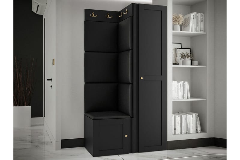 Dunvegan Highboard Black - Oppbevaring - Skap - Oppbevaringsskap