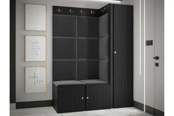 Dunvegan Highboard Black - Oppbevaring - Skap - Oppbevaringsskap