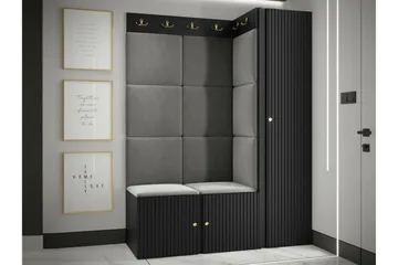 Dunvegan Highboard Black - Oppbevaring - Skap - Oppbevaringsskap