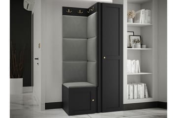 Dunvegan Highboard Black - Oppbevaring - Skap - Oppbevaringsskap
