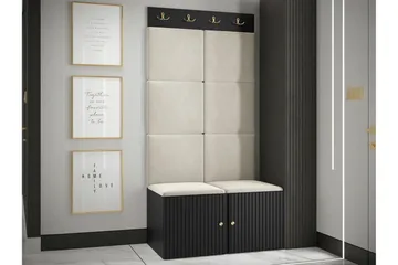 Dunvegan Highboard Black - Oppbevaring - Skap - Oppbevaringsskap