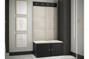 Dunvegan Highboard Black - Oppbevaring - Skap - Oppbevaringsskap