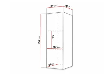Dunvegan Highboard Black - Oppbevaring - Skap - Oppbevaringsskap