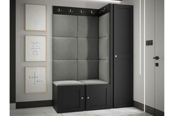 Dunvegan Highboard Black - Oppbevaring - Skap - Oppbevaringsskap