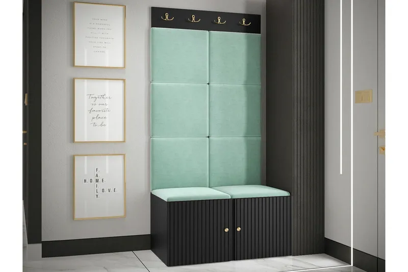 Dunvegan Highboard Black - Oppbevaring - Skap - Oppbevaringsskap