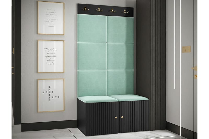 Dunvegan Highboard Black - Oppbevaring - Skap - Oppbevaringsskap