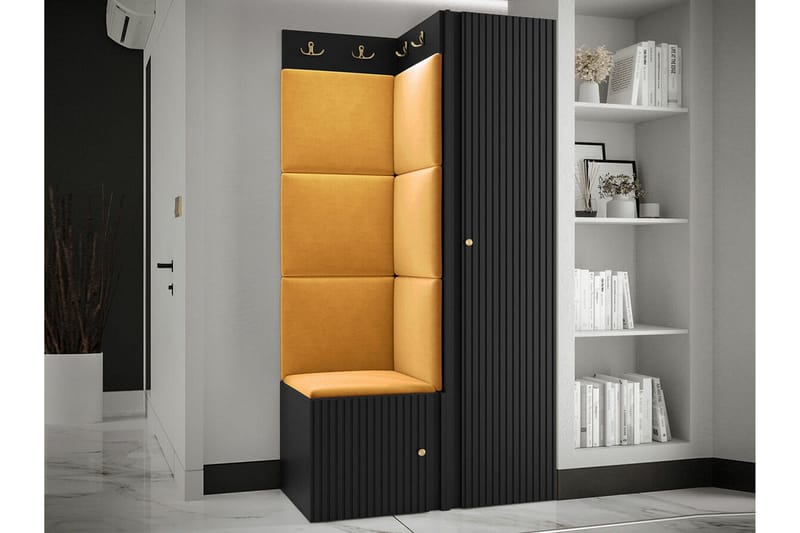 Dunvegan Highboard Black - Oppbevaring - Skap - Oppbevaringsskap