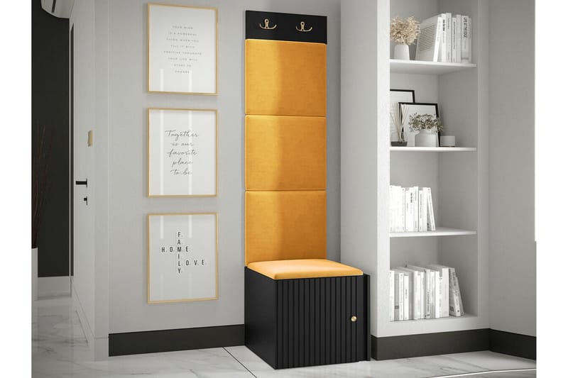 Dunvegan Highboard Black - Oppbevaring - Skap - Oppbevaringsskap