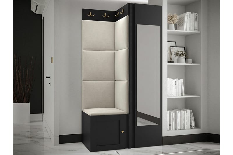 Dunvegan Highboard Black - Oppbevaring - Skap - Oppbevaringsskap