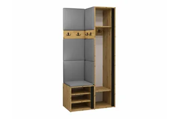 Dunvegan Highboard Brown/Yellow - Oppbevaring - Skap - Oppbevaringsskap