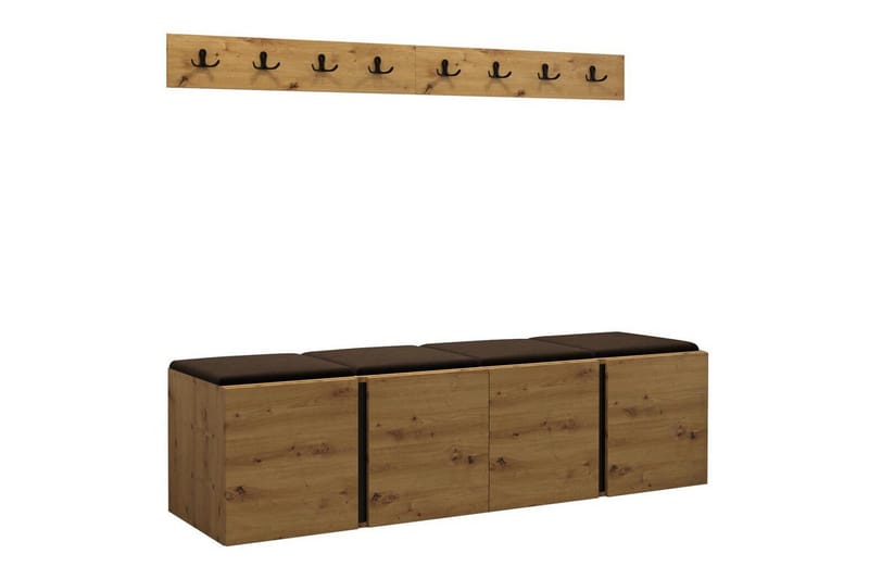 Dunvegan Highboard, Brun
