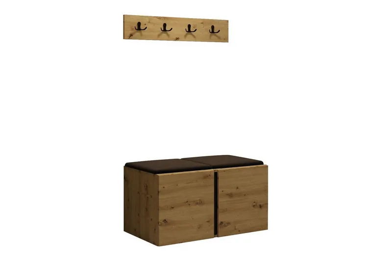 Dunvegan Highboard, Brun