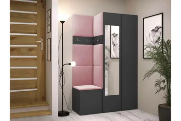 Dunvegan Highboard Graphite - Oppbevaring - Skap - Oppbevaringsskap