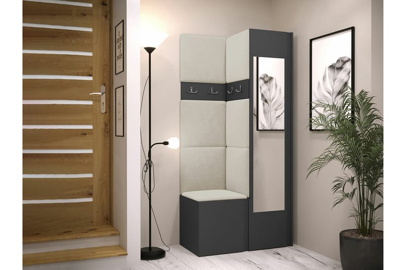 Dunvegan Highboard Graphite - Oppbevaring - Skap - Oppbevaringsskap