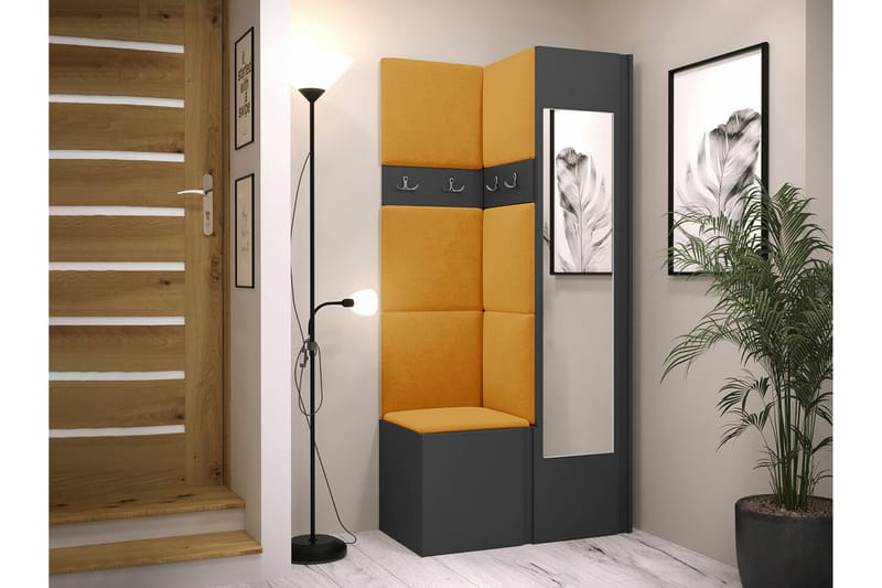 Dunvegan Highboard Graphite - Oppbevaring - Skap - Oppbevaringsskap