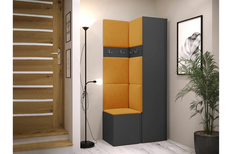 Dunvegan Highboard Graphite - Oppbevaring - Skap - Oppbevaringsskap