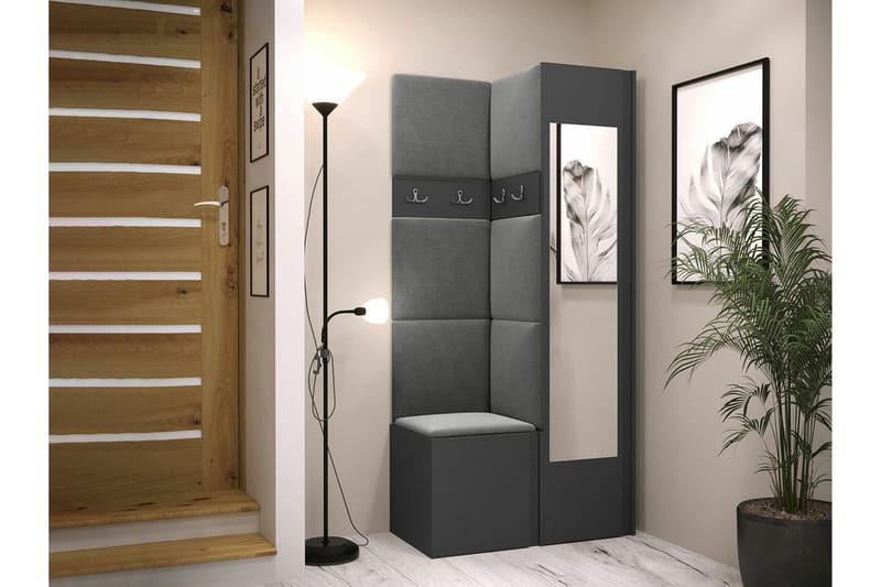 Dunvegan Highboard Graphite - Oppbevaring - Skap - Oppbevaringsskap