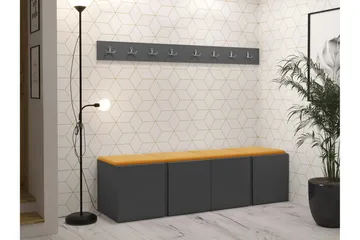 Dunvegan Highboard Graphite - Oppbevaring - Skap - Oppbevaringsskap