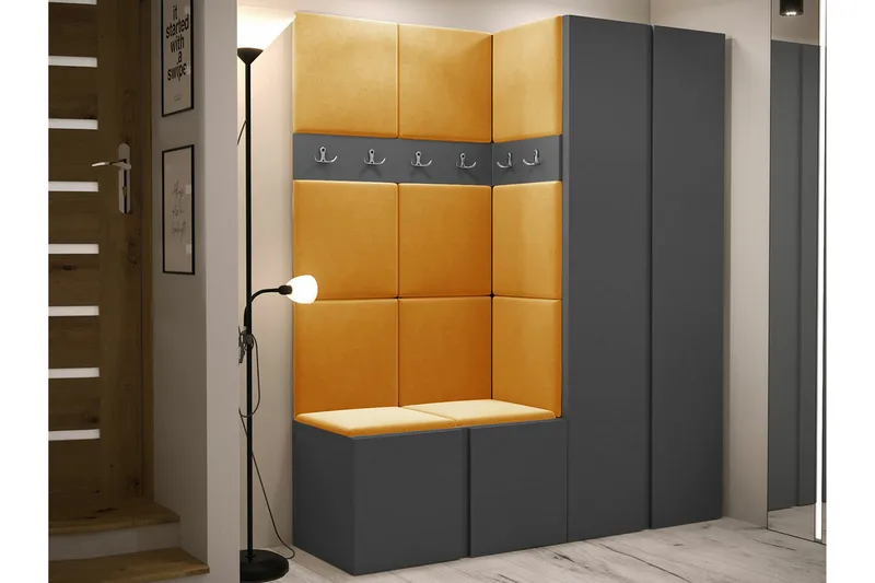 Dunvegan Highboard Graphite - Oppbevaring - Skap - Oppbevaringsskap