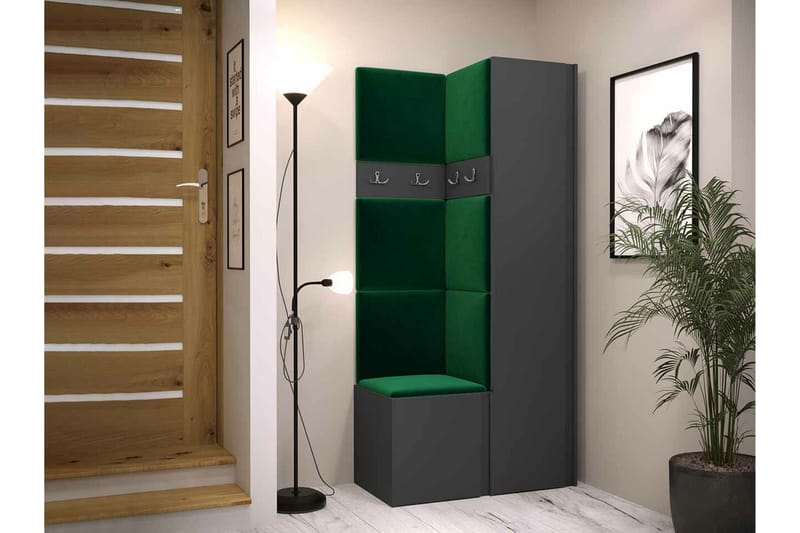 Dunvegan Highboard Graphite - Oppbevaring - Skap - Oppbevaringsskap