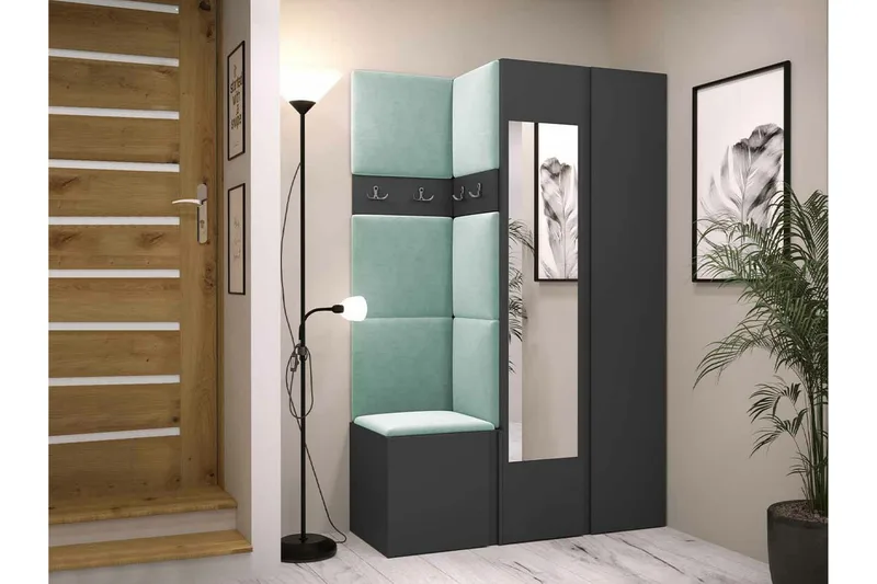 Dunvegan Highboard Graphite - Oppbevaring - Skap - Oppbevaringsskap