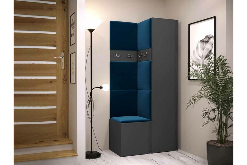 Dunvegan Highboard Graphite - Oppbevaring - Skap - Oppbevaringsskap