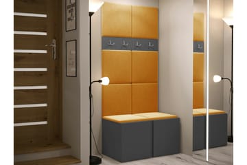 Dunvegan Highboard Graphite - Oppbevaring - Skap - Oppbevaringsskap