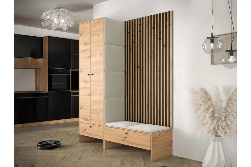 Dunvegan Highboard Light brown - Oppbevaring - Skap - Oppbevaringsskap