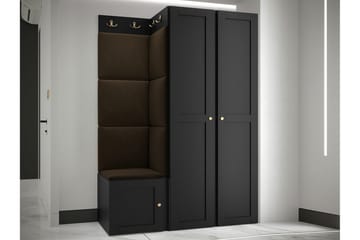 Dunvegan Highboard - Svart - Oppbevaring - Skap - Oppbevaringsskap