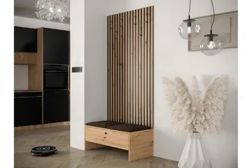 Dunvegan Highboard - Svart - Oppbevaring - Skap - Oppbevaringsskap