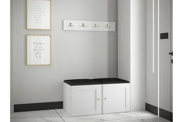 Dunvegan Highboard White - Oppbevaring - Skap - Oppbevaringsskap