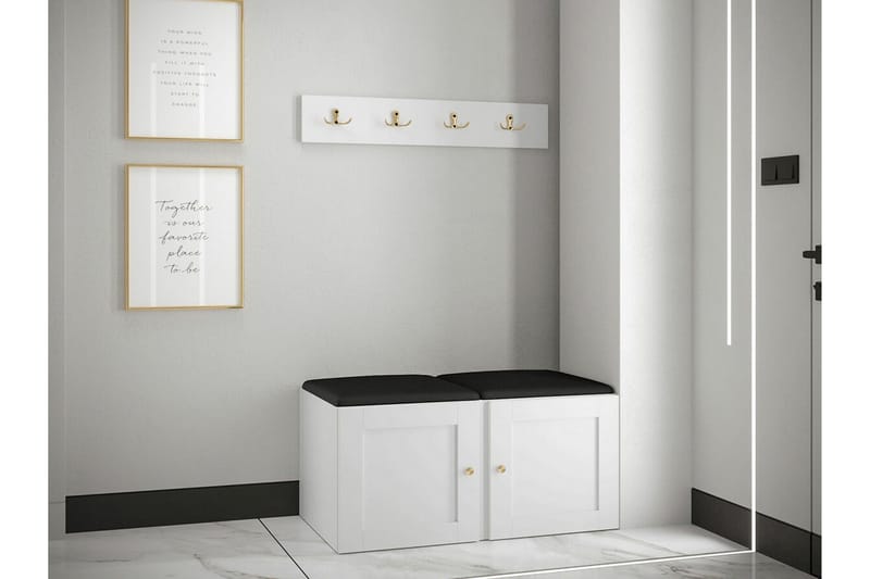 Dunvegan Highboard White - Oppbevaring - Skap - Oppbevaringsskap