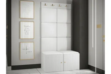 Dunvegan Highboard White - Oppbevaring - Skap - Oppbevaringsskap