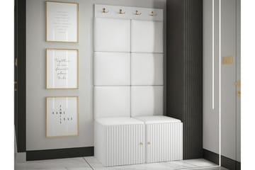 Dunvegan Highboard White - Oppbevaring - Skap - Oppbevaringsskap