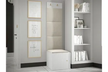 Dunvegan Highboard White - Oppbevaring - Skap - Oppbevaringsskap