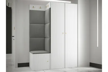 Dunvegan Highboard White - Oppbevaring - Skap - Oppbevaringsskap