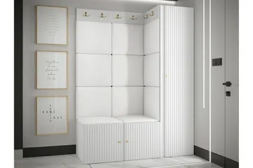 Dunvegan Highboard White - Oppbevaring - Skap - Oppbevaringsskap