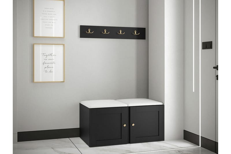 Dunvegan Highboard White - Oppbevaring - Skap - Oppbevaringsskap