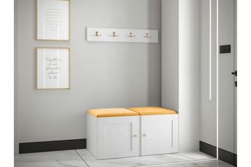 Dunvegan Highboard White - Oppbevaring - Skap - Oppbevaringsskap