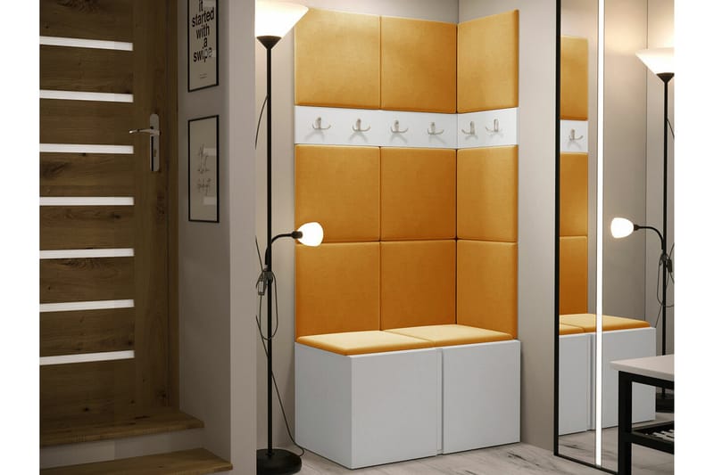 Dunvegan Highboard White - Oppbevaring - Skap - Oppbevaringsskap