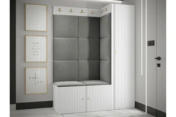 Dunvegan Highboard White - Oppbevaring - Skap - Oppbevaringsskap